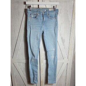 Rag & Bone Cate Mid-Rise Skinny Jeans Size 26